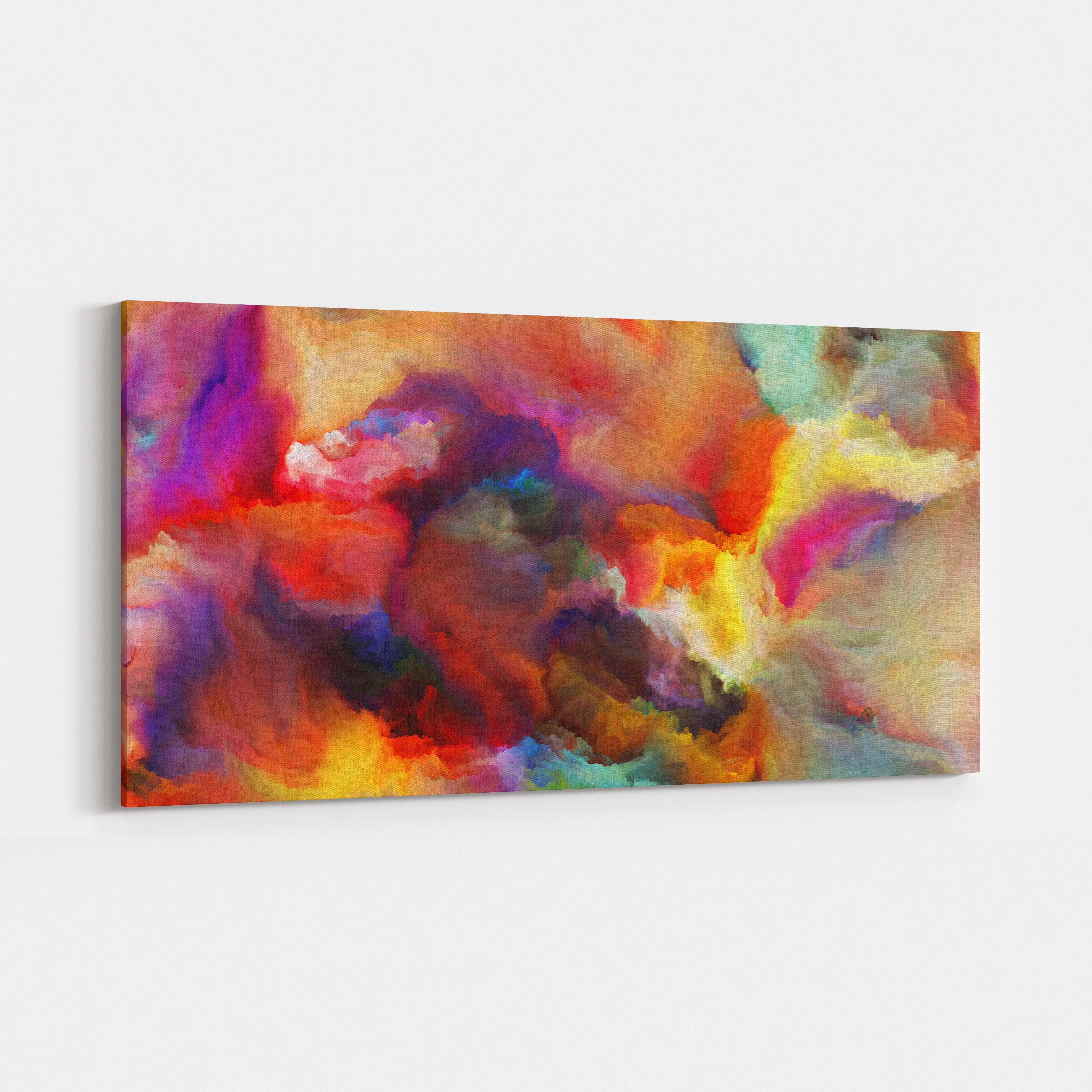 Foto Canvas Print - abstractizare, nori colorați (colorați)