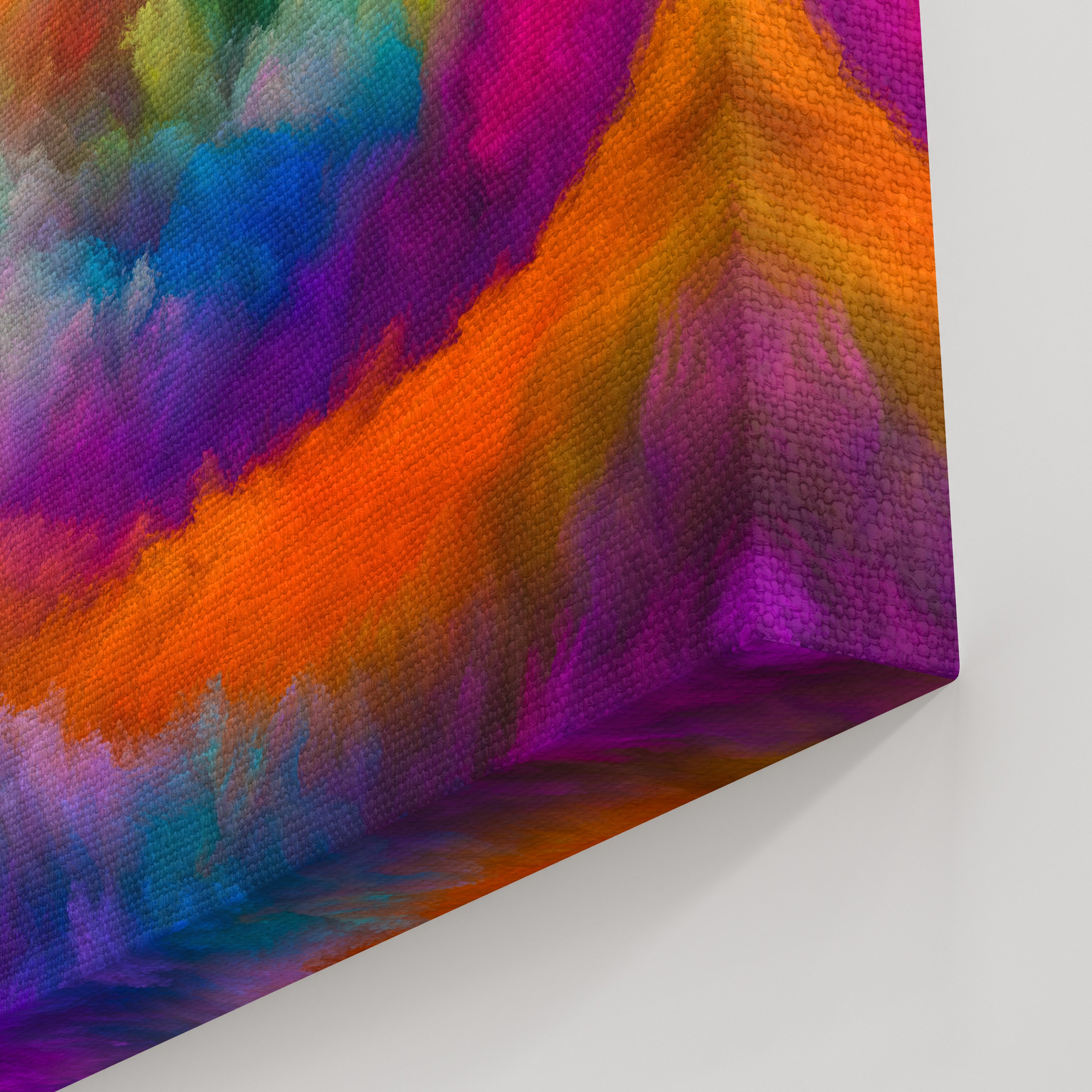 Foto Canvas Print - abstractizare, tornadă multi-colorată (colorată)