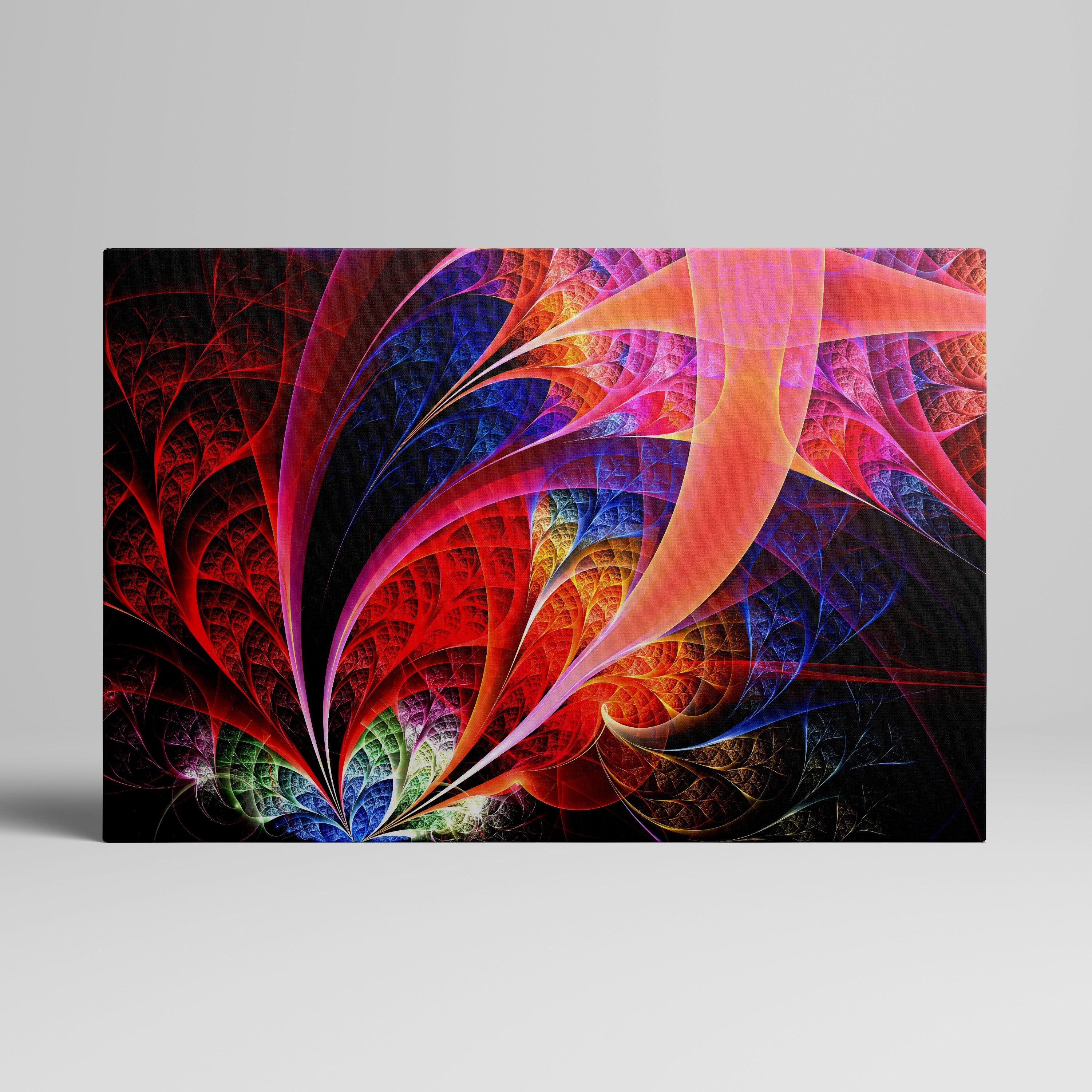 Foto Canvas Imprimare - abstractizare, Swirls multi-color (colorat)