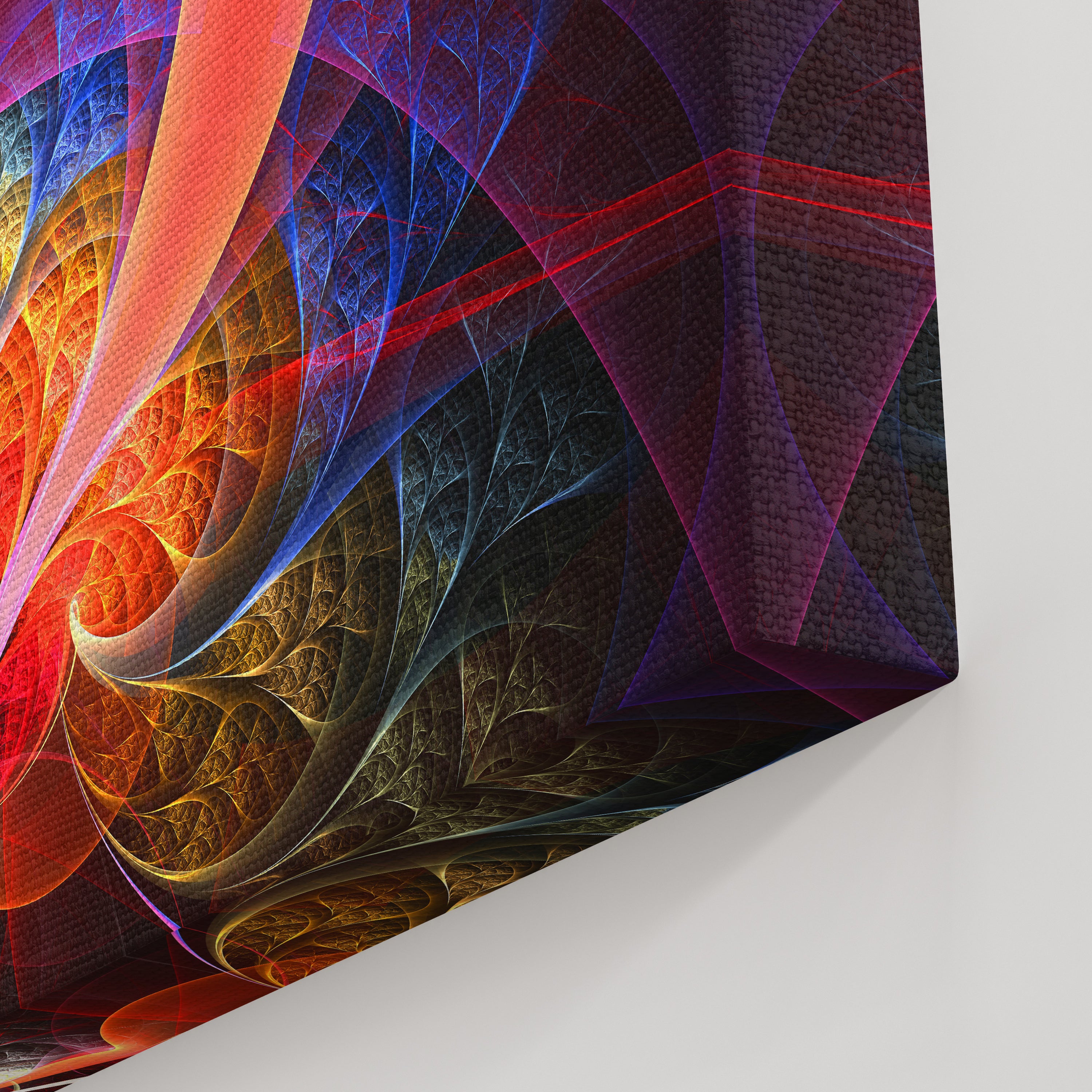 Foto Canvas Print - Abstrakcia, Multi-farebné vírenie (farebné)