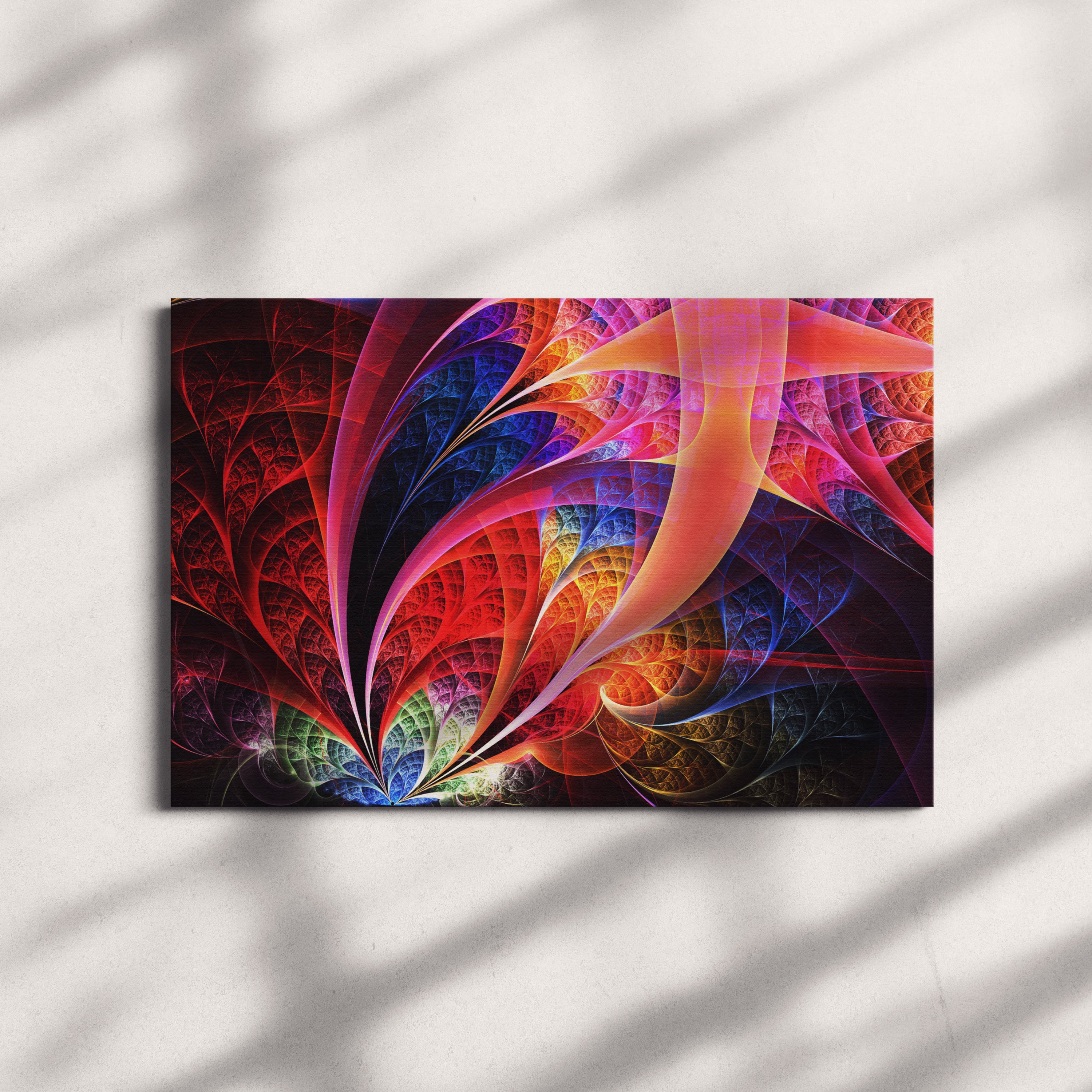 Foto Canvas Imprimare - abstractizare, Swirls multi-color (colorat)